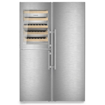 Liebherr SBS246 Built-In 48 Inch Side by Side Refrigerator SW5291 and SRB5280