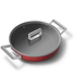 Smeg CKFD2811RDM Cookware 28cm Casserole Dish with Lid-sold out