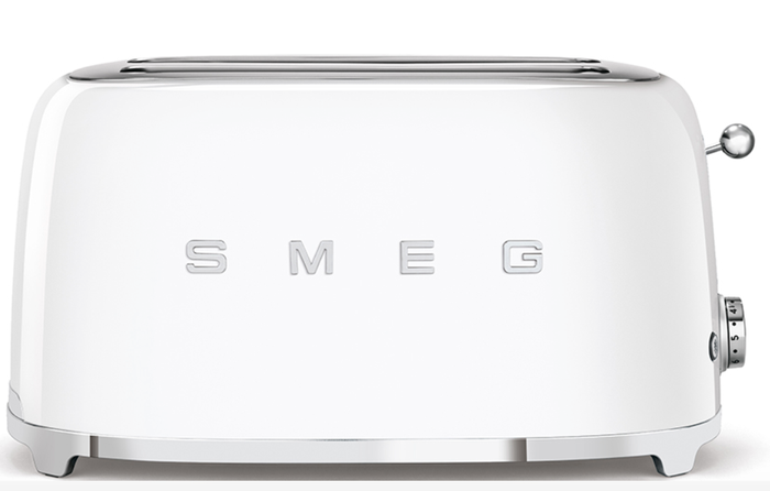 Smeg TSF02WHUS Retro 50's Style 4-Slice Toaster White -product discontinued