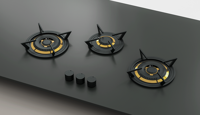 VarioCook CORDOBA 36 Inch Modular 03 Burner Gas Cooktop