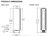Bertazzoni REF18WCPIXL Fridge Column Replacement Parts