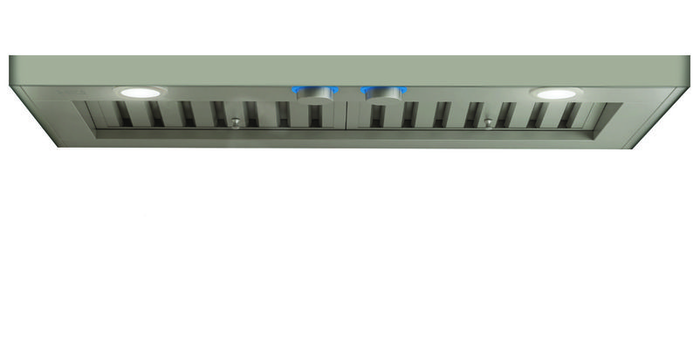 Elica ETR146SS 46 Inch Installed in Cabinet 1200 CFM