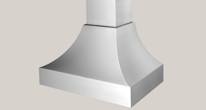Wall Mount Hood WRAN66SS Custom Blower CFM 66in -Prizer Hoods