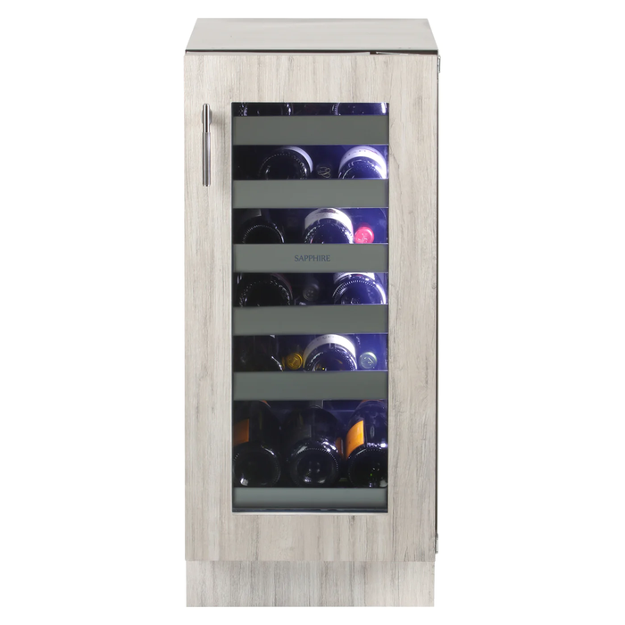 Sapphire SW15SZPR 15 Inch Undercounter Wine Refrigerator