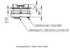 Pitt AKAN 9 Inch Gas Cooktop Top Controls One 2 kW Aluminum Gas Burner