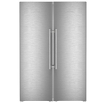 Liebherr SF5291+SRB5290 48 Inch Stainless Steel Side by Side Refrigerator