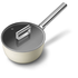 Smeg CKFS2011CRM Cookware 20cm Sauce Pan with Lid