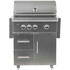 Grill on Cart Gas Outdoor Grill C2SL30NG-FS 30 inch Grill on Cart NG; Infinity Burners; Ceramics; LED fts