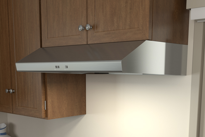 Zephyr AK6500CW 30 Inch Installed Under Cabinet 600 CFM