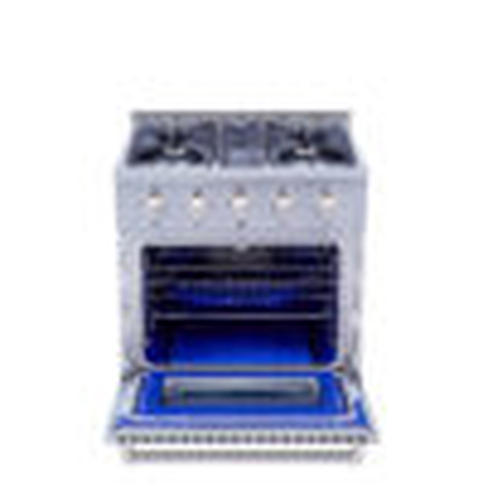 Thor Kitchen CRD3001U 30 Inch Dual Fuel Range Sealed Burners