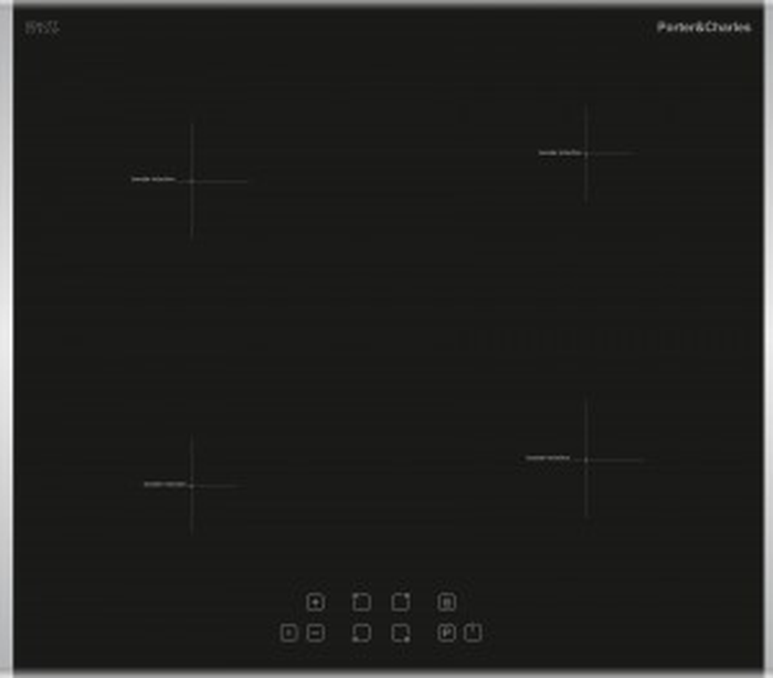 Porter&Charles CI60V 24 Inch Induction Cooktop