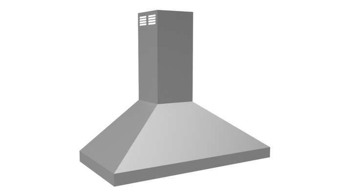 Vent-A-Hood PYDAH18K42SS 42 Inch Island Mount Hood 550 CFM