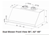 Faber MAES4218SS1200B Maestrale 18  Range Hood Replacement Parts