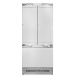 Thor Kitchen XRF3619BFP 36 Inch Built In French Door Refrigerator