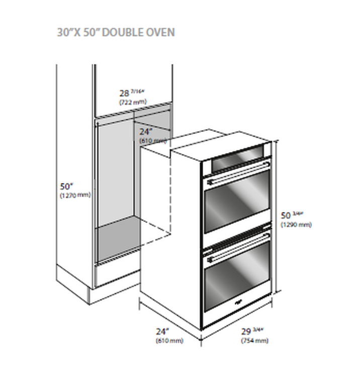 Fulgor Milano F7SP30B1 Wall Oven replacement Parts
