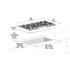 Fulgor Milano F4PGK365S1 36 Inch 400 series Gas Cooktop