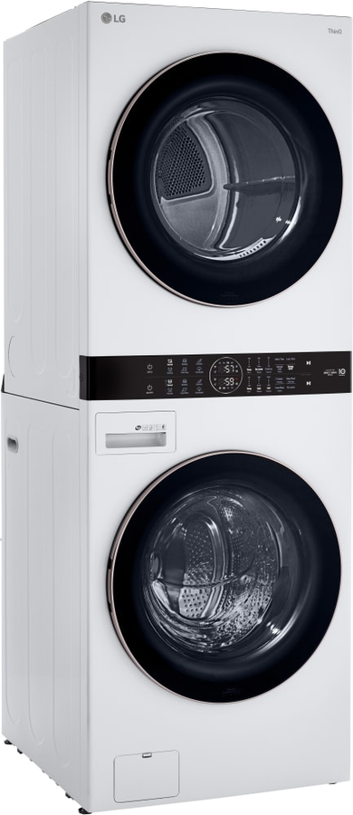 LG Wash Tower with Centre Control 5.2 cu. ft. Washer and 7.4 cu. ft. Electric Dryer