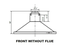 Cyclone SIB52036SS 36 Inch Mounted to Ceiling 600 CFM