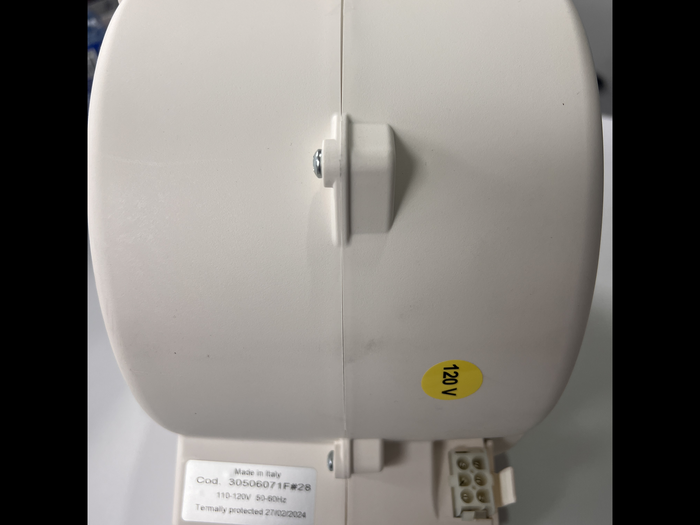 Falmec 30506071F#28 Blower Motor 110-120V 60Hz T80-4V 800 m3/h for Falmec built-in Inserts, Under Cabinet and Wall Mount Hoods