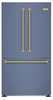 BlueStar FBFD361PCPLT 36 Inch Free Standing French Door Refrigerator