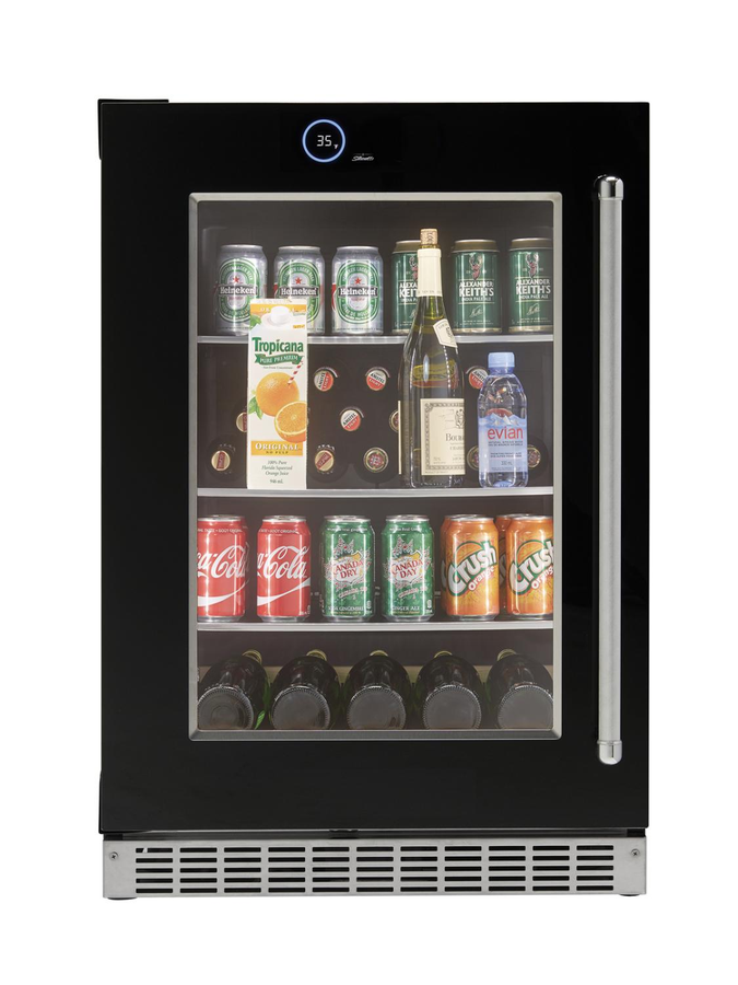 Silhouette SRVBC050LSS 24 Inch Built In Beverage Cooler