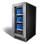 Silhouette DBC031D1BSSPR  15 Inch Built In Beverage Cooler