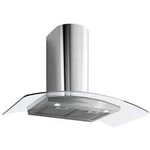 Falmec FNLNA36W5SS 36 Inch Mounted on Wall Range Hood 500 CFM