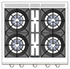 Capital MCOR304 30 Inch Gas Range