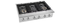 Gas Rangetop E36GC76PRS Sealed Burner 36in -Electrolux Icon-  replacement parts