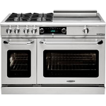 Capital COB484GGL 48 Inch Connoisseurian Dual Fuel Range