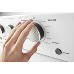 Whirlpool YWET4024HW 24 inch Laundry Centre 1.9 Cu. Ft. Electric Washer and 3.4 Cu. Ft. Dryer 