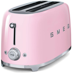 Smeg TSF02PKUS Retro 50's Style 4-Slice Toaster 1400 W Pink disco@aniks.ca