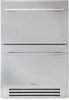 True Residential TUF24DSSC 24 Inch Drawer Freezer Under Counter Freezer