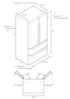 Bertazzoni REF36X17 French Door Refrigerator Replacement Parts