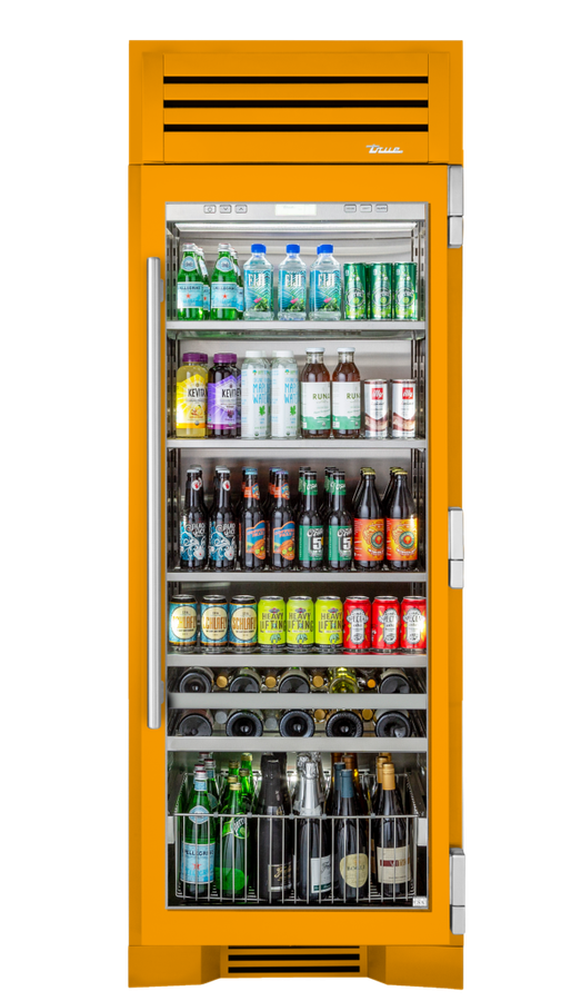 True Residential TR30BEVRSGA 30 Inch Built In Fridge Column