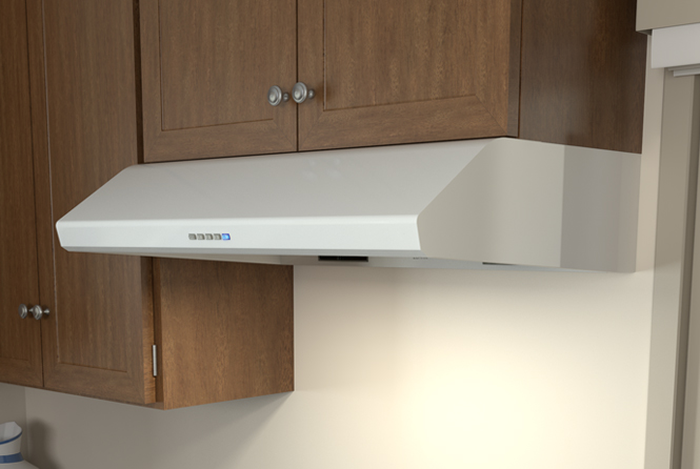 Zephyr AK2500CW 30 Inch Installed Under Cabinet 695 CFM