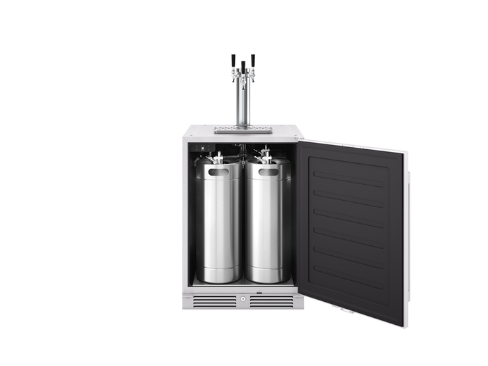 Zephyr PRKB24C01ASOD 24 Inch Beer Dispenser Compact Refrigerator