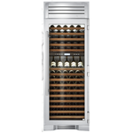 True Residential TR30DZWRSGA 30 Inch Storage Cabinet Wine Column