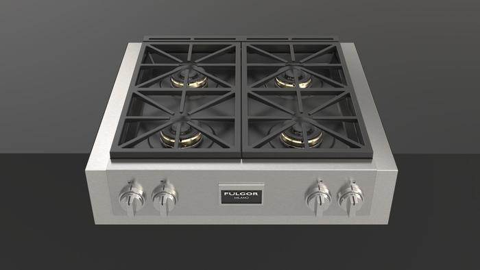 Fulgor Milano F6GRT304S1 30 Inch Sealed Burners Gas Rangetop