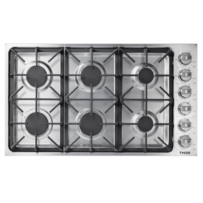 Thor Kitchen TGC3601 36 Inch Gas Cooktop