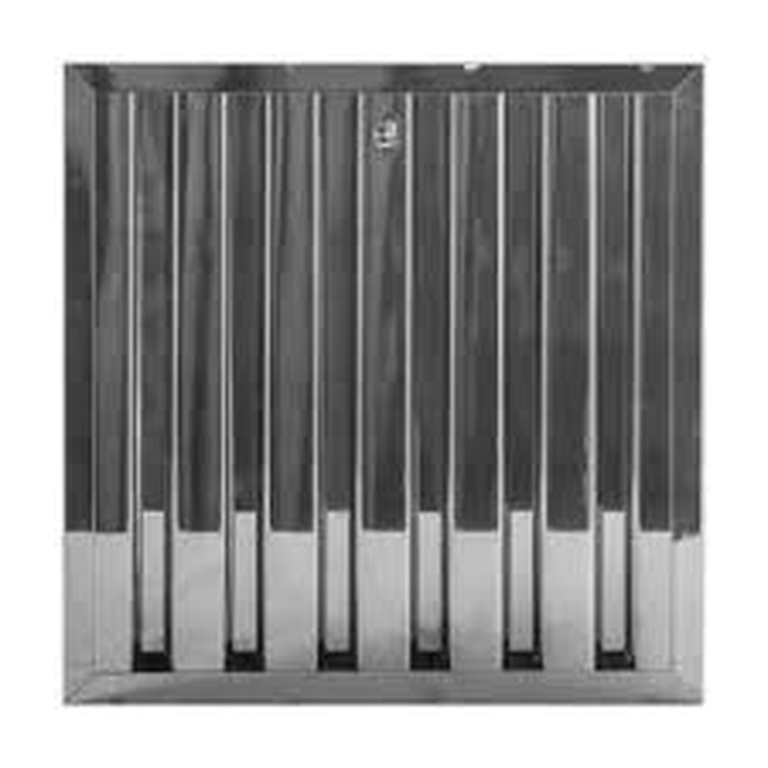 Falmec 101080195 Grease Filter Baffle FILTER AISI 400x350x25 mm for 22 inch deep Massimo Pro FIMAX Eros Pro and Eros Pro Pyramid hoods