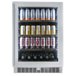 Silhouette SPRBC056D1SS 24 Inch Built In Beverage Cooler