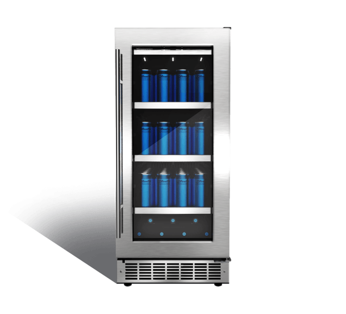 Silhouette DBC031D1BSSPR  15 Inch Built In Beverage Cooler