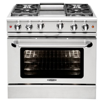 Capital GSCR364GL 36 Inch Precision Gas Range