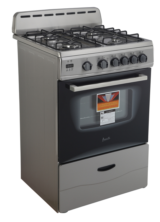 Avanti GR2416CSS 24 Inch Gas Range