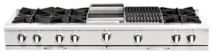 Capital CGRT604BB2L 60 Inch Culinarian Gas Rangetop