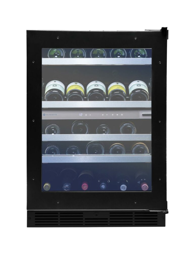 Silhouette SPRWC052D3SSP 24 Inch Undercounter Wine Refrigerator