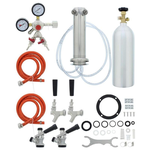 Zephyr PRKFK02SSC Kegrator Kit Replacement double tap kit for Zephyr Presrv kegerator