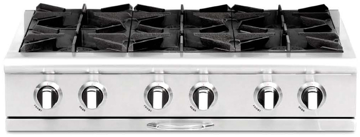 Capital CGRT366L 36 Inch Culinarian Gas Rangetop