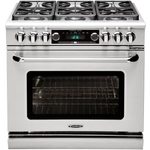 Capital CSB362G2N 36 Inch Dual Fuel Range